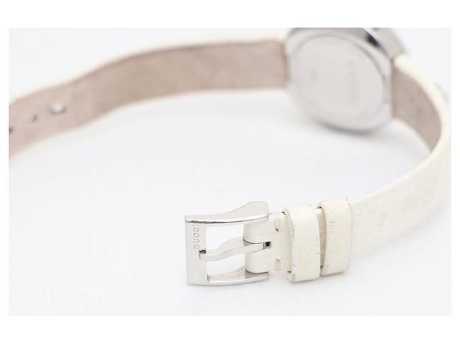 Gucci Lederuhr mit GG-Logo und Horsebit Mehrfarben - Ansicht 15