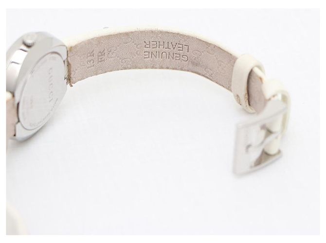 Gucci Lederuhr mit GG-Logo und Horsebit Mehrfarben - Ansicht 17