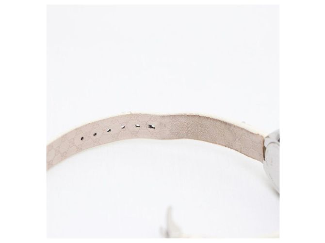 Gucci Lederuhr mit GG-Logo und Horsebit Mehrfarben - Ansicht 7