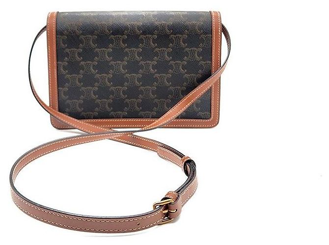Céline Bolsa Envelope Triomphe Multicor - vista 3