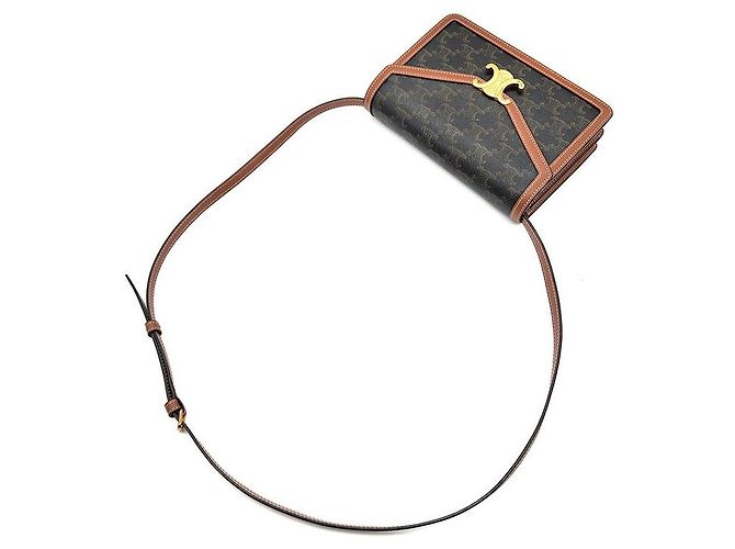 Céline Bolsa Envelope Triomphe Multicor - vista 4