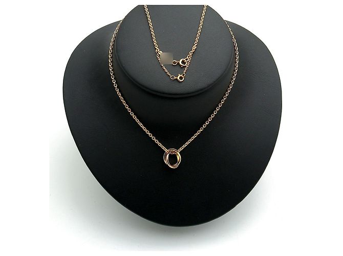 Cartier Collana Baby Trinity Oro Collana da donna Vintage D'oro - vista 3
