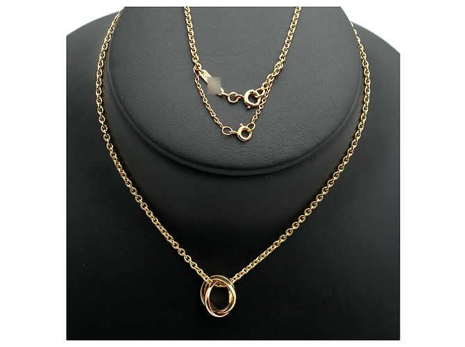 Cartier Collana Baby Trinity Oro Collana da donna Vintage D'oro - vista 4