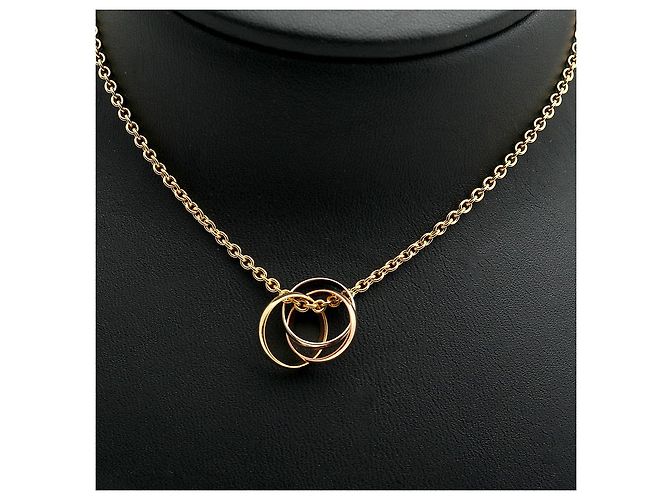 Cartier Collana Baby Trinity Oro Collana da donna Vintage D'oro - vista 6