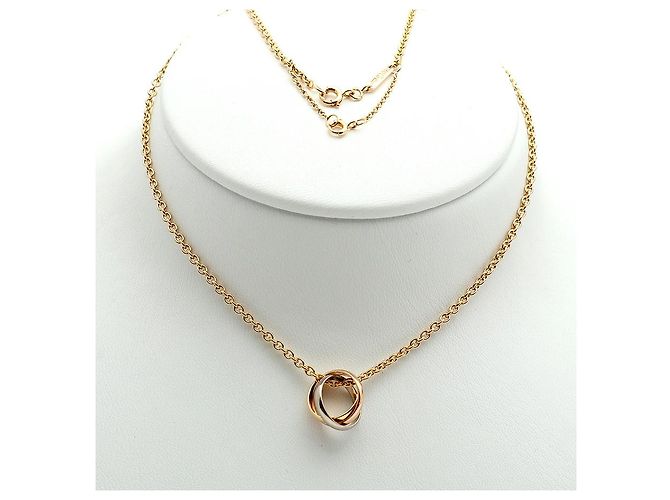 Cartier Collana Baby Trinity Oro Collana da donna Vintage D'oro - vista 8
