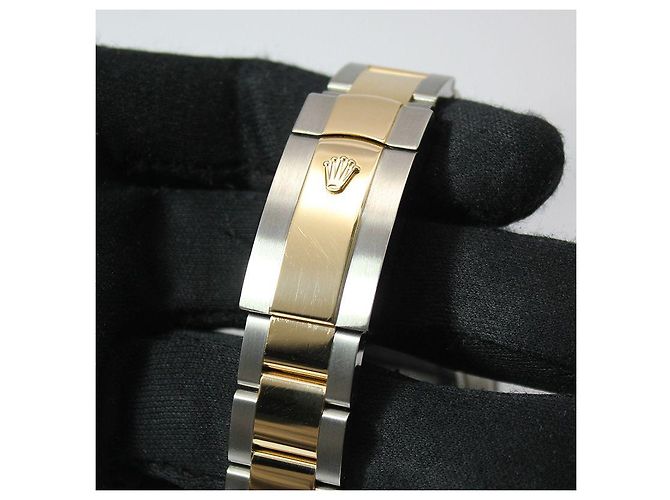 Rolex Orologio Datejust Champagne Diamond Combo Giallo - vista 10