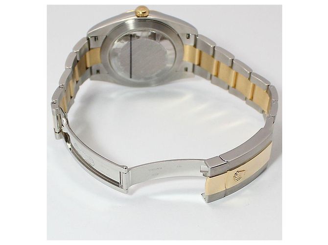 Rolex Orologio Datejust Champagne Diamond Combo Giallo - vista 7