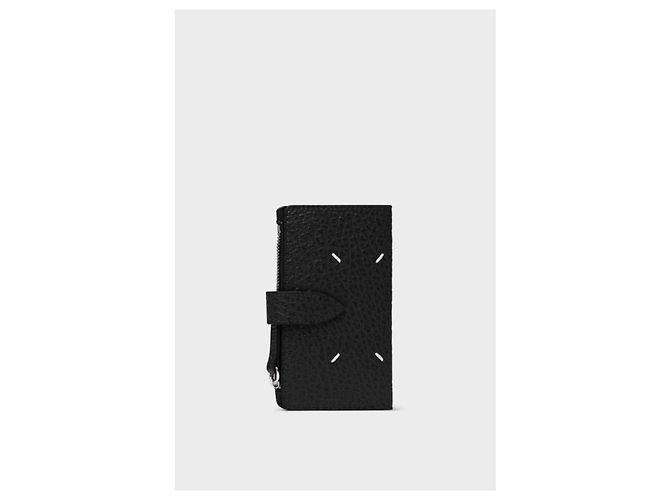 Maison Martin Margiela Cartera con cremallera Signature Stitch Negro - vista 4