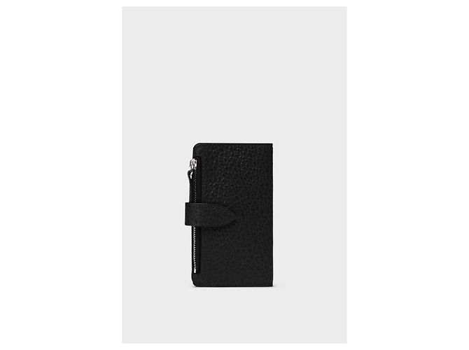 Maison Martin Margiela Cartera con cremallera Signature Stitch Negro - vista 6