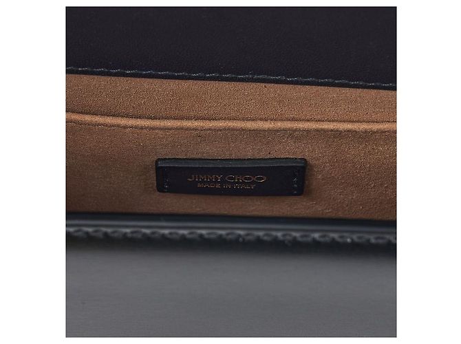 Jimmy Choo AVENUE QUAD XS RAM BLACK LIGHT GOLD Nero - vista 10