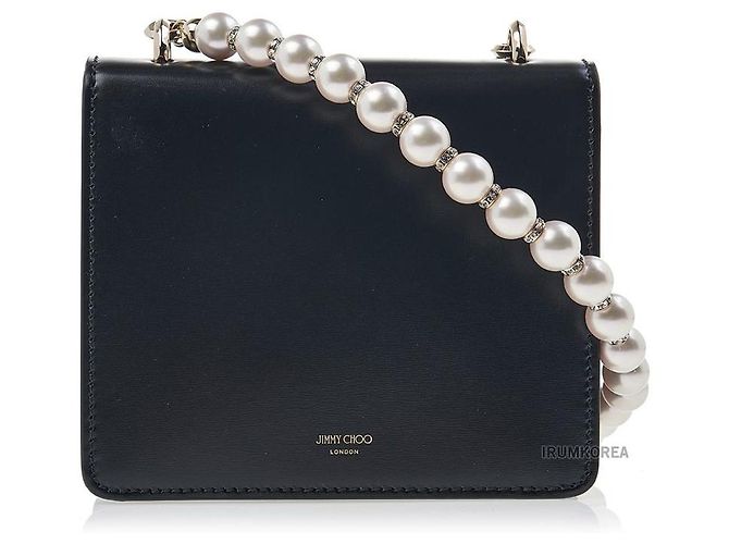 Jimmy Choo AVENUE QUAD XS RAM BLACK LIGHT GOLD Nero - vista 3