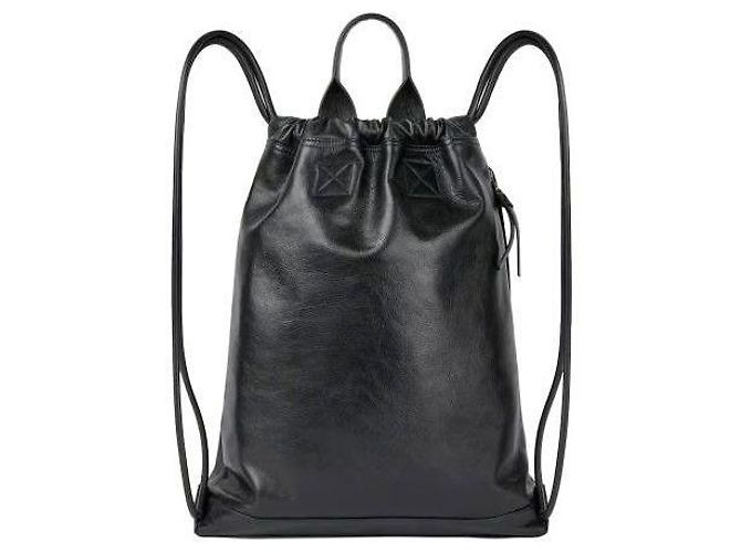 Givenchy Zaino Antigona in pelle granulata lucida con stampa Nero - vista 6