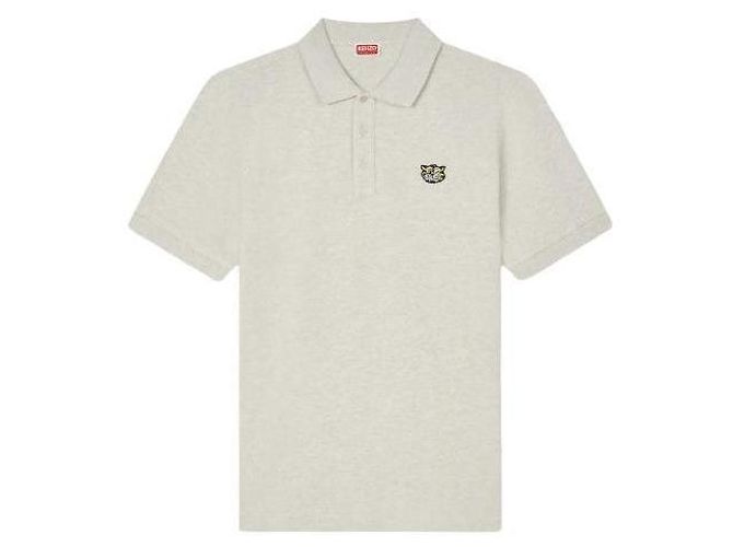 Kenzo Polo Slim de algodón Wild Tiger - vista 4