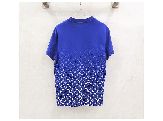 Louis Vuitton T-Shirt Blue LVSE Monogram Gradient Blau - Ansicht 2