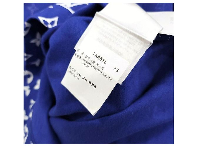 Louis Vuitton T-Shirt Blue LVSE Monogram Gradient Blau - Ansicht 6