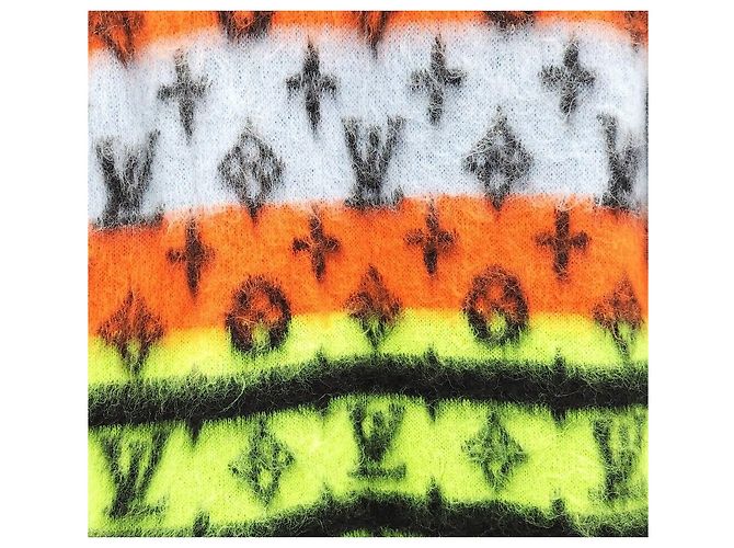 Louis Vuitton Mohair-Cardigan mit Monogramm Mehrfarben - Ansicht 4