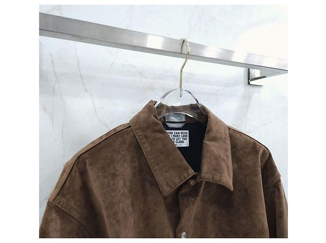 Dior Cactus Jack Overshirt aus Baumwoll-Denim Braun - Ansicht 3