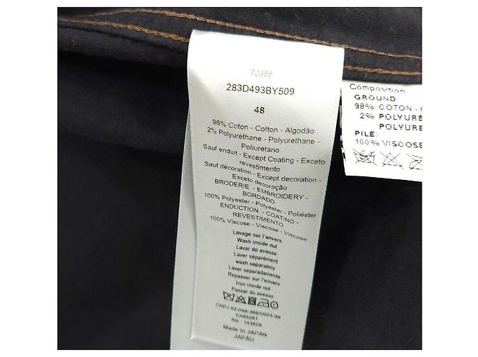 Dior Cactus Jack Overshirt aus Baumwoll-Denim Braun - Ansicht 5