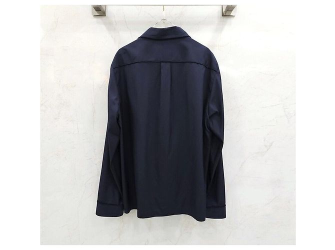 Louis Vuitton Camicia da pigiama ricamata Nero - vista 2