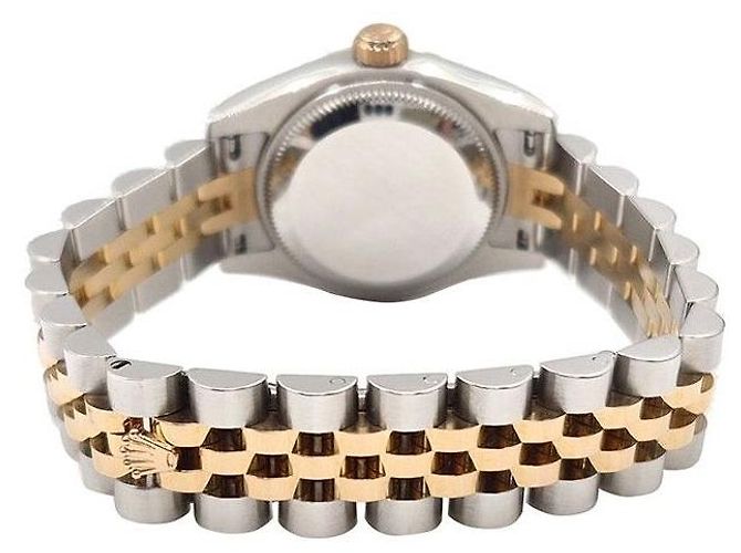 Rolex Orologio Datejust Diamond Combination Rosa - vista 5