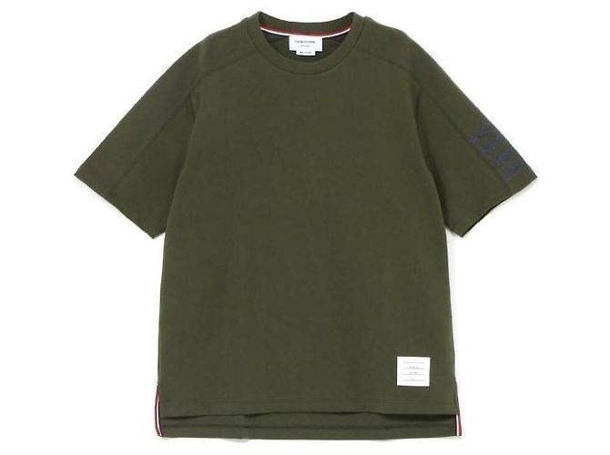 Thom Browne T-shirt a maniche corte in cotone - vista 3