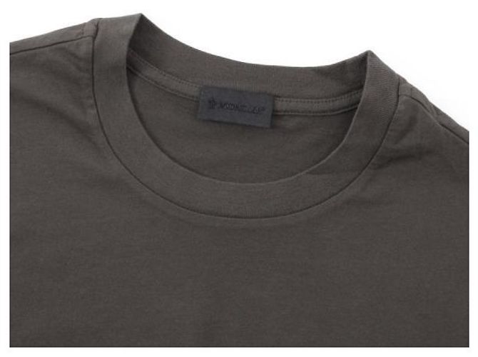 Moncler T-Shirt aus Baumwolljersey Braun - Ansicht 5