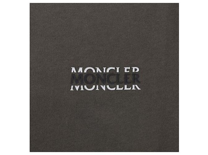 Moncler T-Shirt aus Baumwolljersey Braun - Ansicht 8