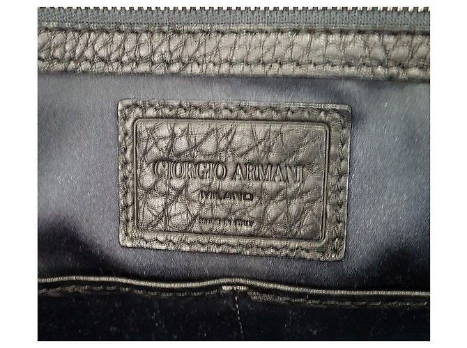 Armani Borsa a spalla grande Giorgio Nero - vista 10