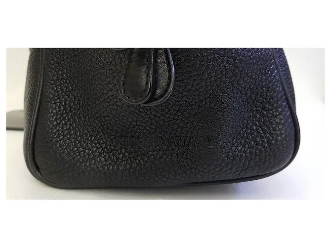 Armani Borsa a spalla grande Giorgio Nero - vista 4