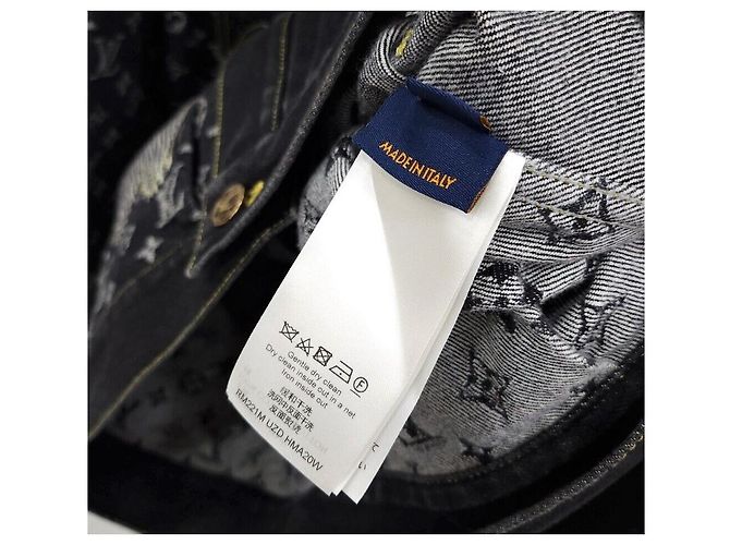 Louis Vuitton Nigo Crazy Denim Workwear Jacke Mehrfarben - Ansicht 5