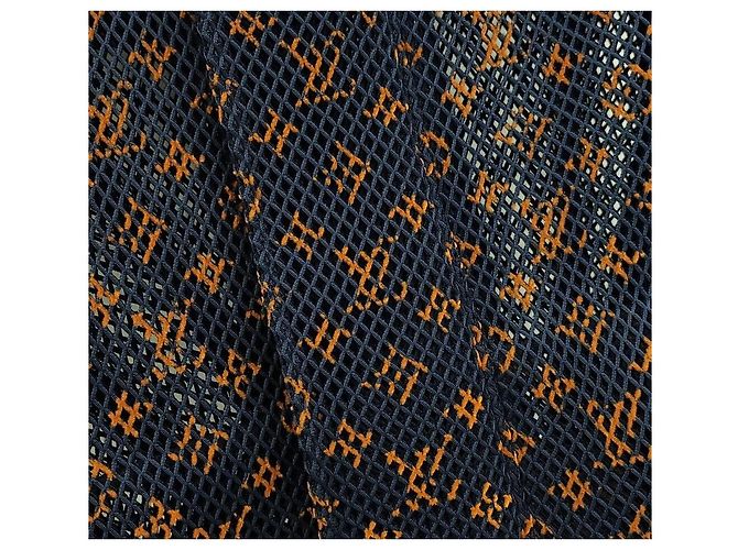 Louis Vuitton Gradient Monogram Mesh Blouson Jacket Black - view 3
