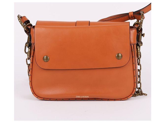 Zadig & Voltaire Borsa a Spalla con Catena Kate Brown Marrone - vista 4
