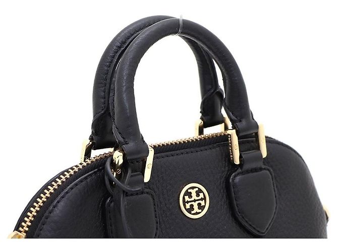 Tory Burch Borsa Satchel Robinson Dome, Borsa Tote e Borsa a Tracolla Nero - vista 4