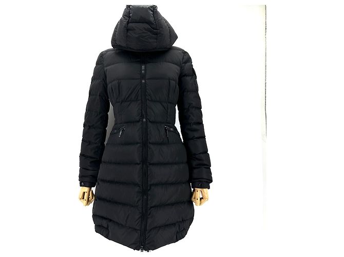 Chaqueta larga de plumón Moncler Chapal Negro - vista 2