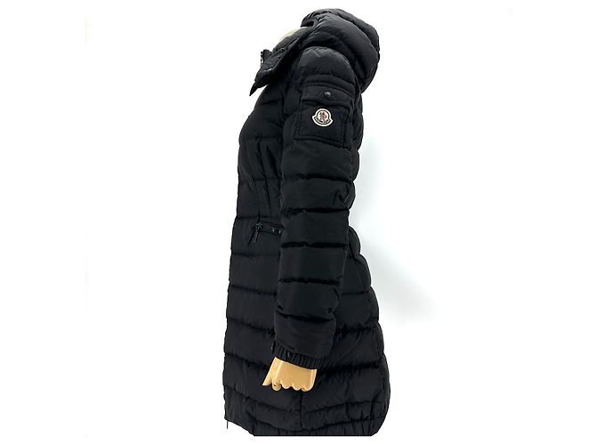 Chaqueta larga de plumón Moncler Chapal Negro - vista 4