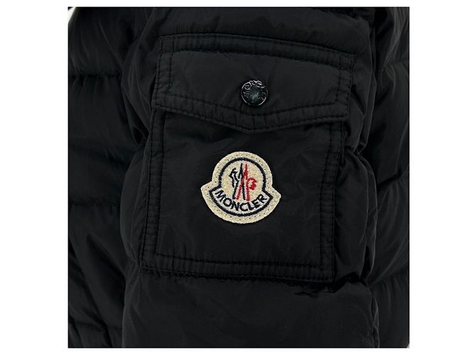 Chaqueta larga de plumón Moncler Chapal Negro - vista 7