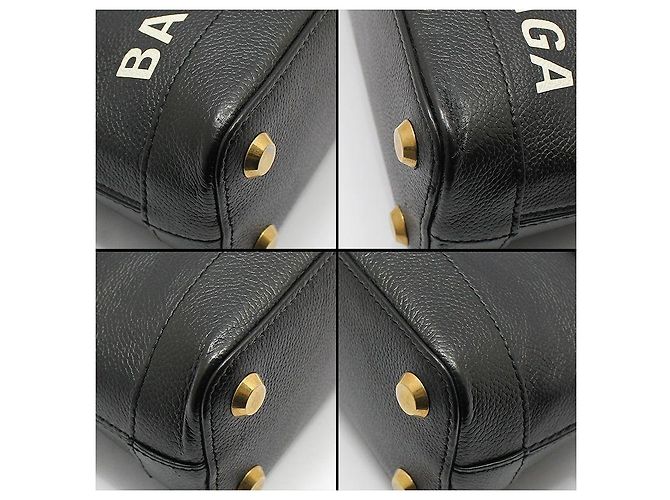 Balenciaga Borsa a tracolla XXS Black Billtop Handle Nero - vista 9