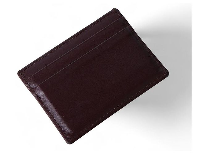 Burberry Logo Leather Card Holder Black - view 2