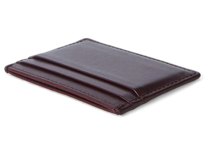 Burberry Logo Leather Card Holder Black - view 4