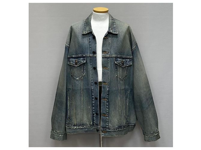 Balenciaga Oversized Denim-Jacke Mehrfarben - Ansicht 2