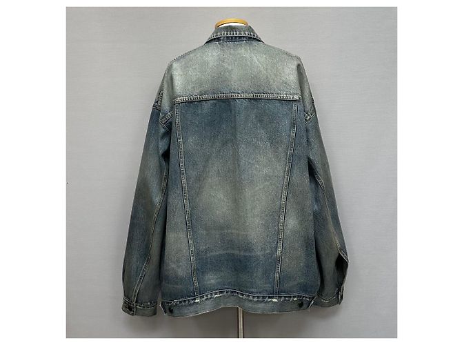 Balenciaga Oversized Denim-Jacke Mehrfarben - Ansicht 3