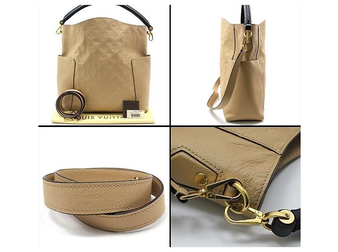 Louis Vuitton Borsa a Spalla Monogram Bagatelle Marrone - vista 6
