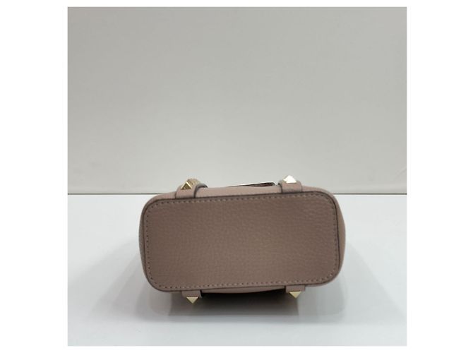 Valentino Borsa a tracolla mini Rockstud in pelle granulata Multicolore - vista 7