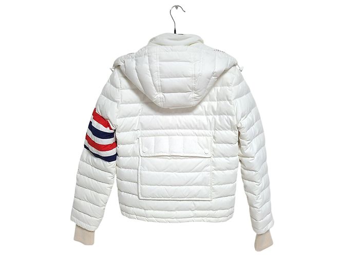 Thom Browne Gefütterte Daunenjacke für Damen Weiß - Ansicht 2
