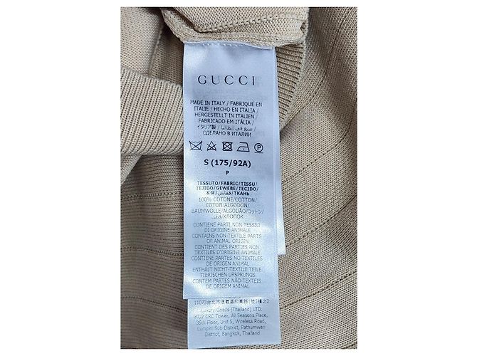 Gucci GG Strickjacke aus Baumwolle Weiß - Ansicht 5