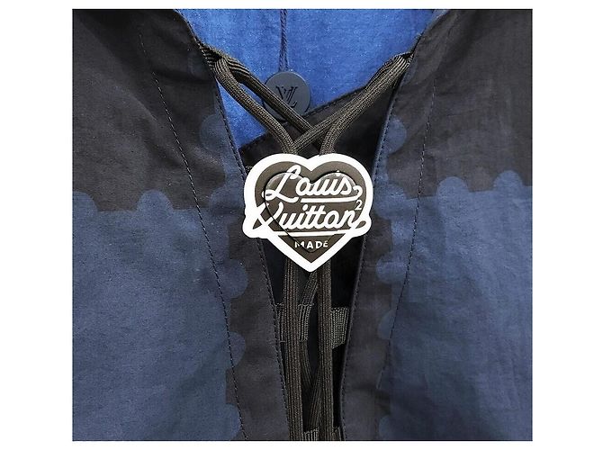 Louis Vuitton Jaqueta Anorak Corta-vento Damier Nigo Preto - vista 4