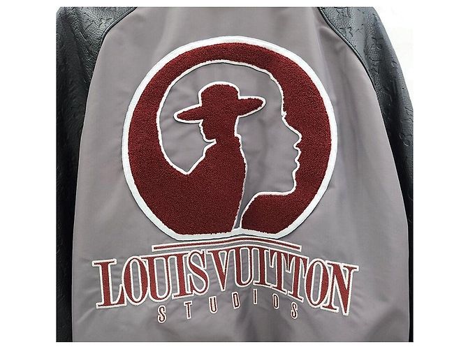 Louis Vuitton Monogramm Varsity-Lederjacke Braun - Ansicht 6