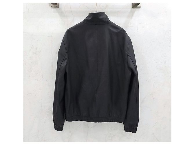 Louis Vuitton Monogram Reversible Mix Leather Bomber Jacket Silvery - view 6