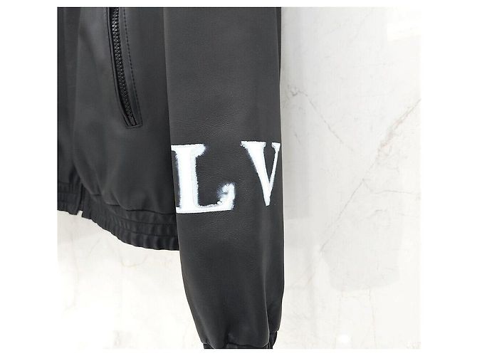 Louis Vuitton Monogram Reversible Mix Leather Bomber Jacket Silvery - view 8