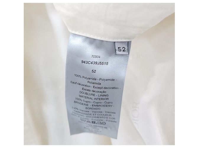 Dior Cactus Jack Bomberjacke mit besticktem Logo Silber - Ansicht 7